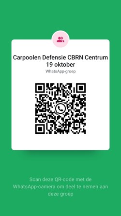 Carpoolen Defensie CBRN Centrum 19 oktober